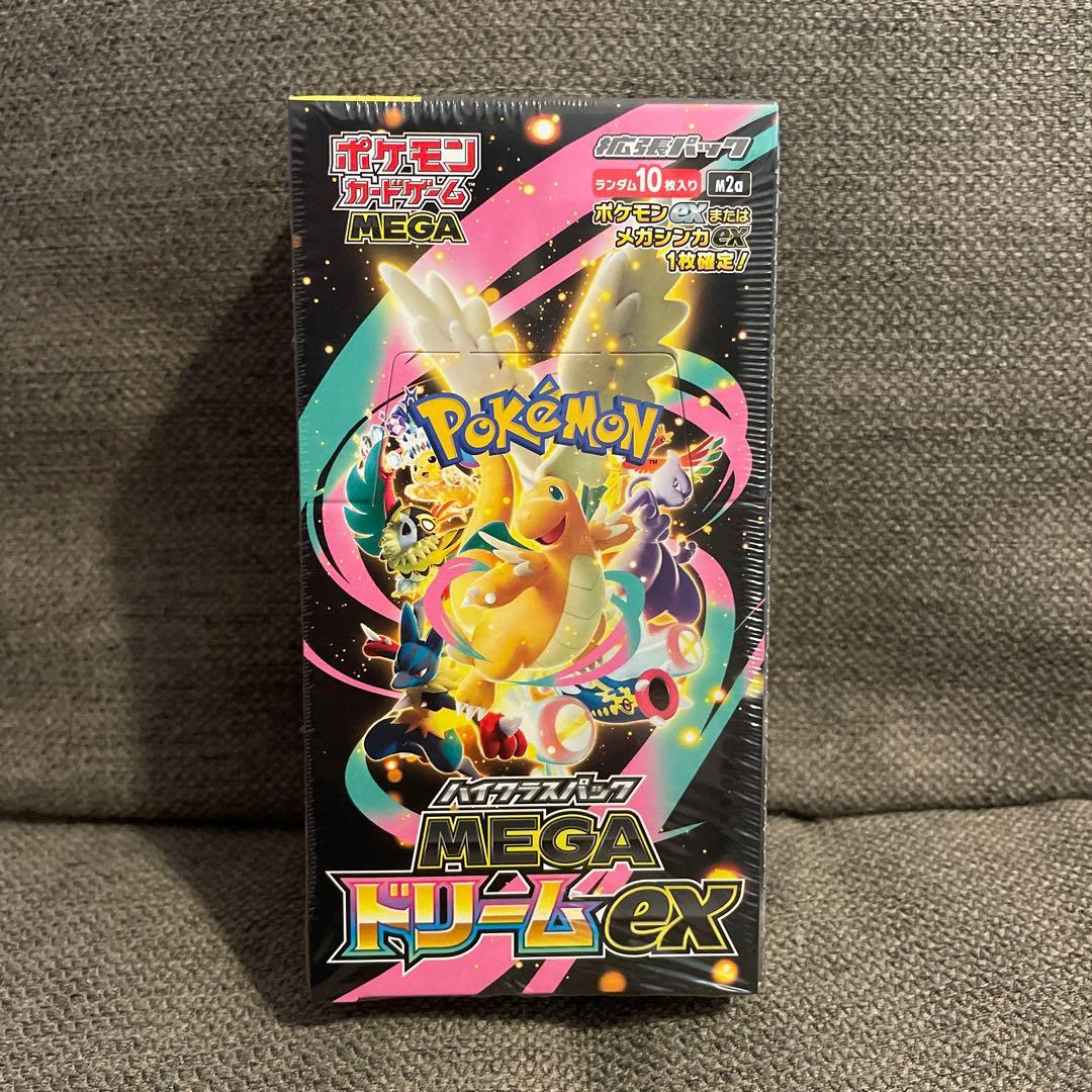 ポケモンカード MEGAドリームex シュリンク付き 新品未開封 1箱