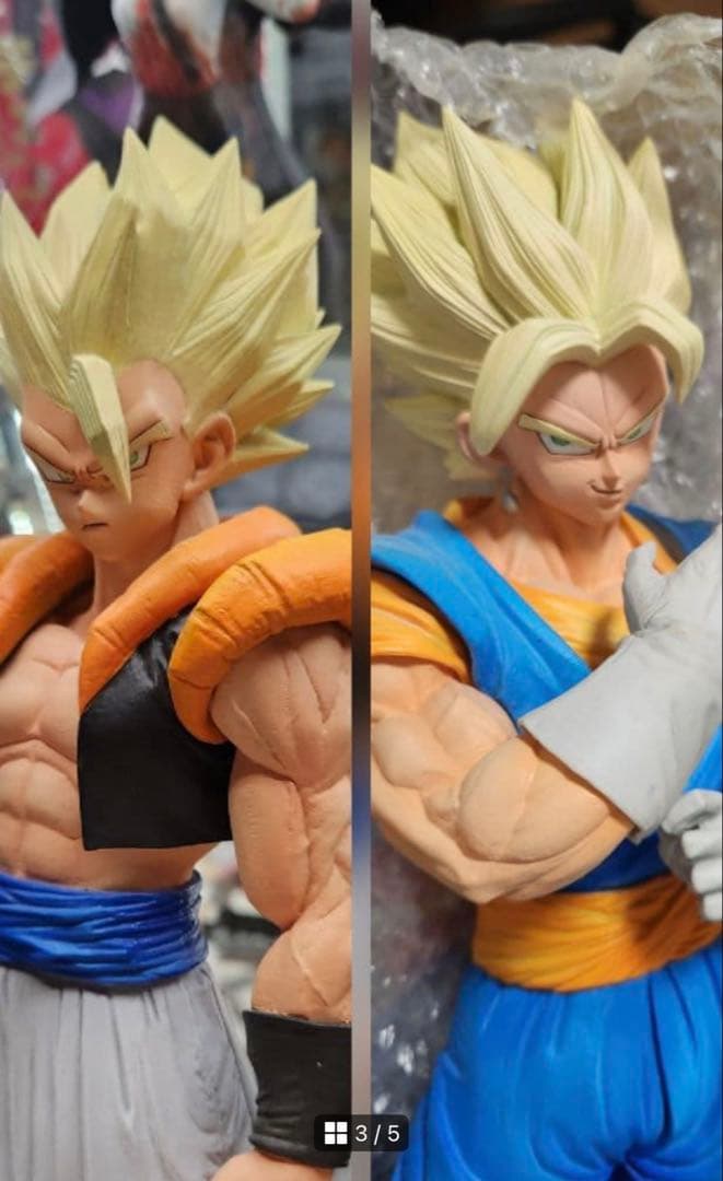 ゴジータ ベジット フィギュア リペイント品 smsp 1番くじ