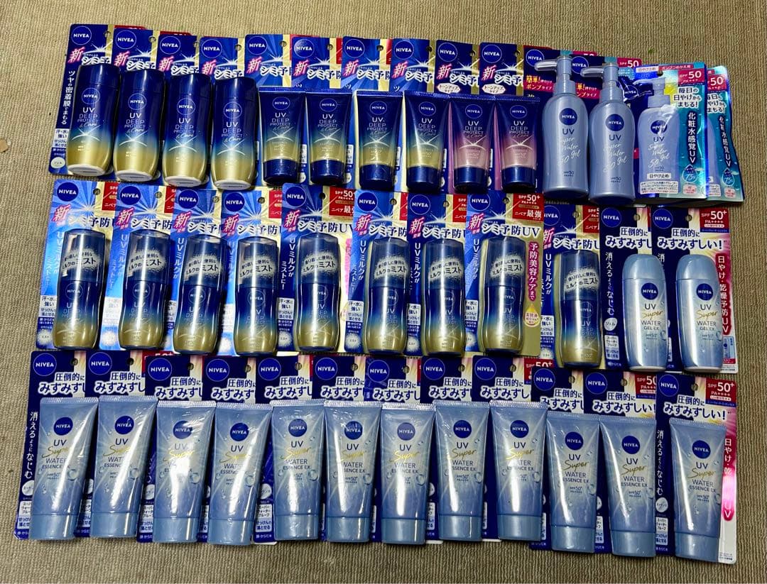 ⭐︎新品未使用⭐︎ニベアUV 日焼け止め　37点セット　ディーププロテクト