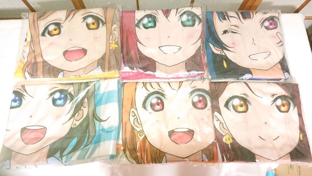 ラブライブサンシャイン ビックブランケット 6枚セット