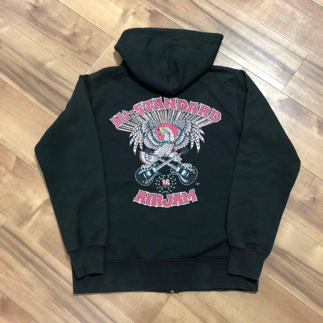 Hi-STANDARD AIR JAM ハイスタ ジップパーカー 横山健 - メルカリ