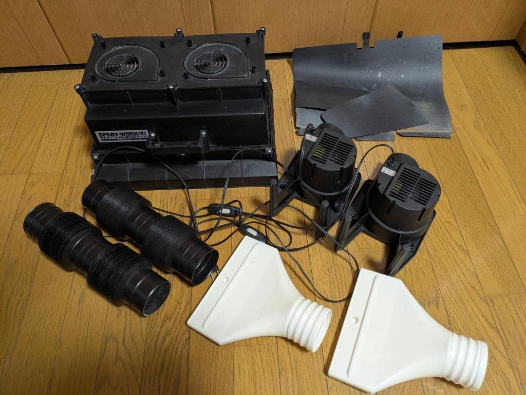 TAMIYA タミヤ スプレーワーク ペインティングブース２ ツインファン