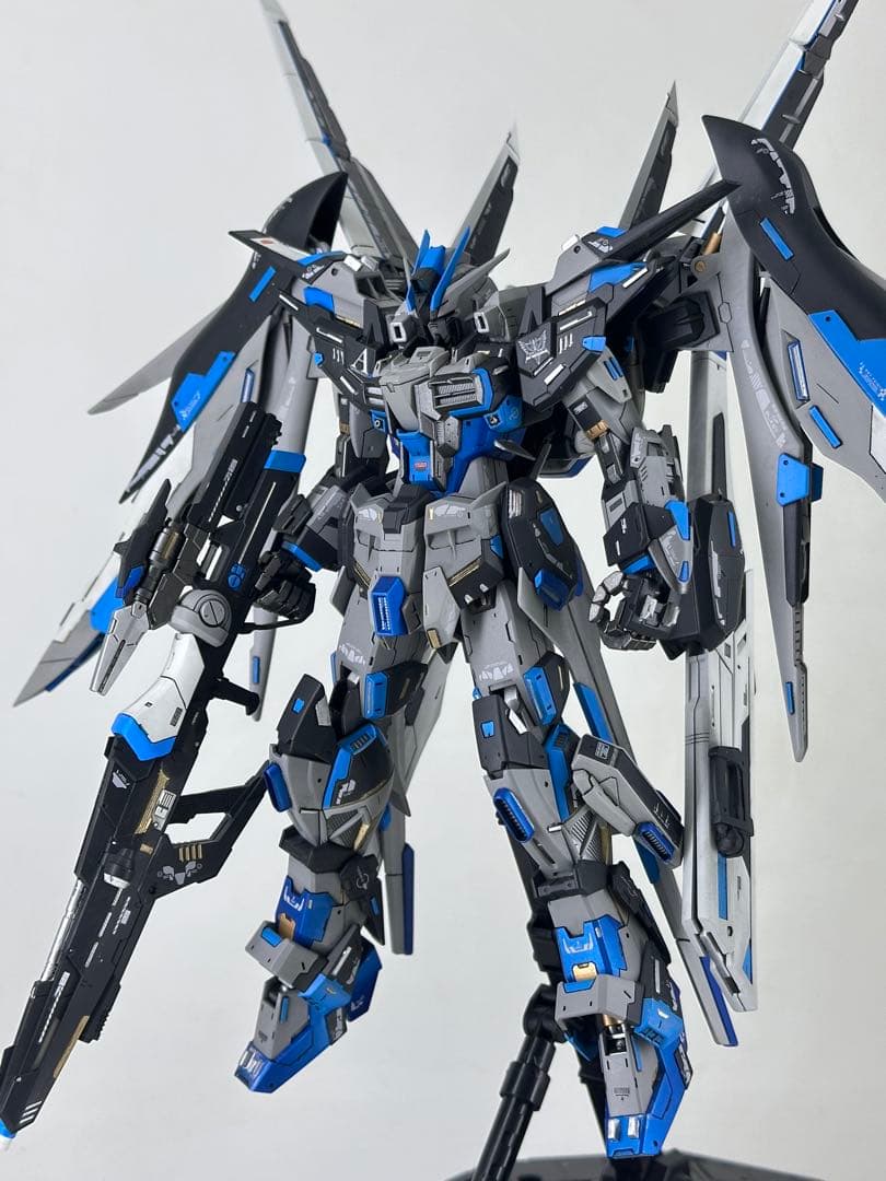 MG ガンダム エクスインパルス 徹底改造 全塗装 完成品 ガンプラ