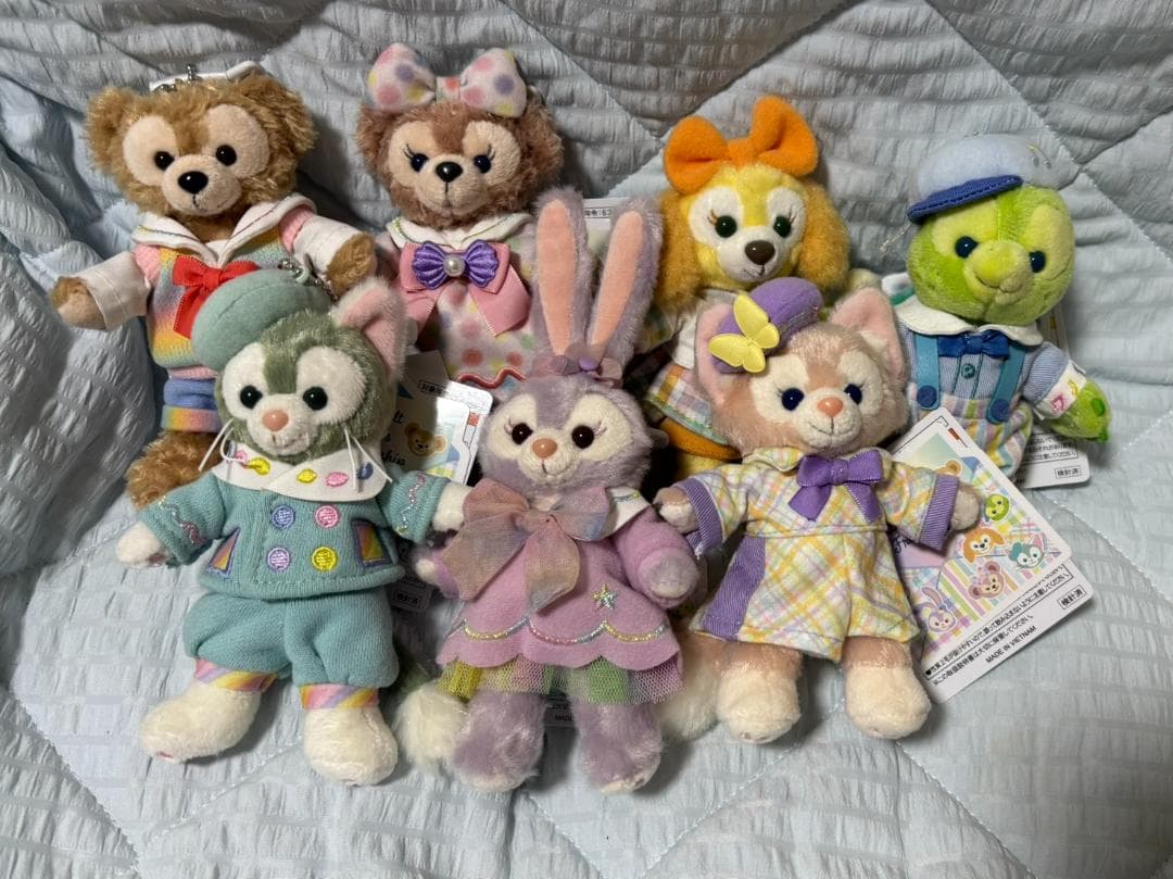 【新品】ハートフェルトレターズオブフレンドシップ ぬいぐるみバッジ コンプリート