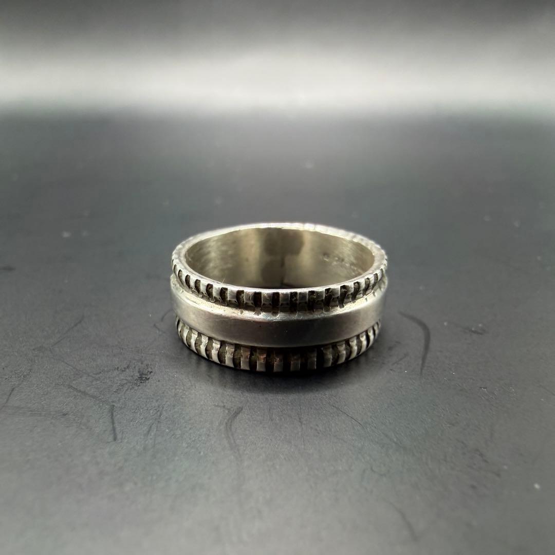 【NAVAJO】Bruce Morgan シルバーバンドリング 12号 Navajo RING（BRUCE MORGAN ブルースモーガン） / indian jewelry