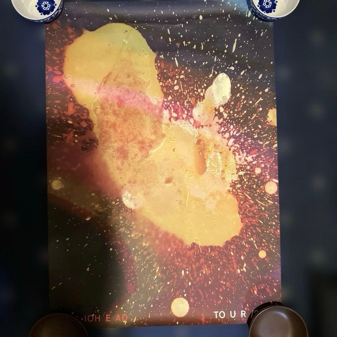 希少 Radiohead 2008ライブツアー限定ポスター