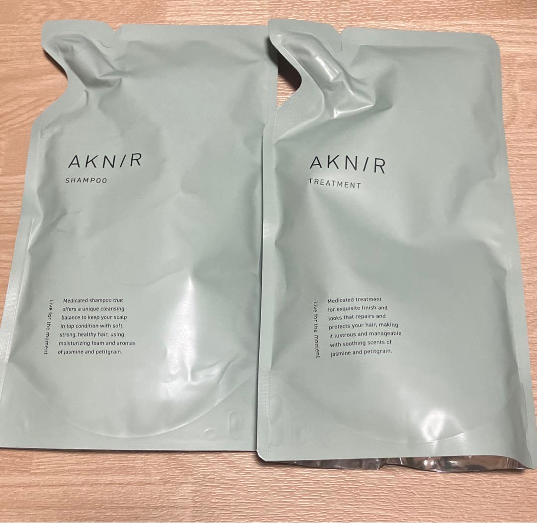 新品未開封】AKNIR シャンプー トリートメント リフィルセット 300ml