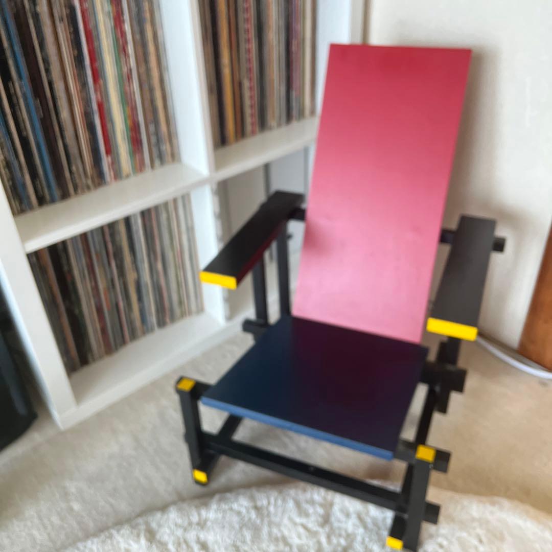 トーマスリートフェルト　レッドアンドブルーチェア　RED&BLUE　リプロ品