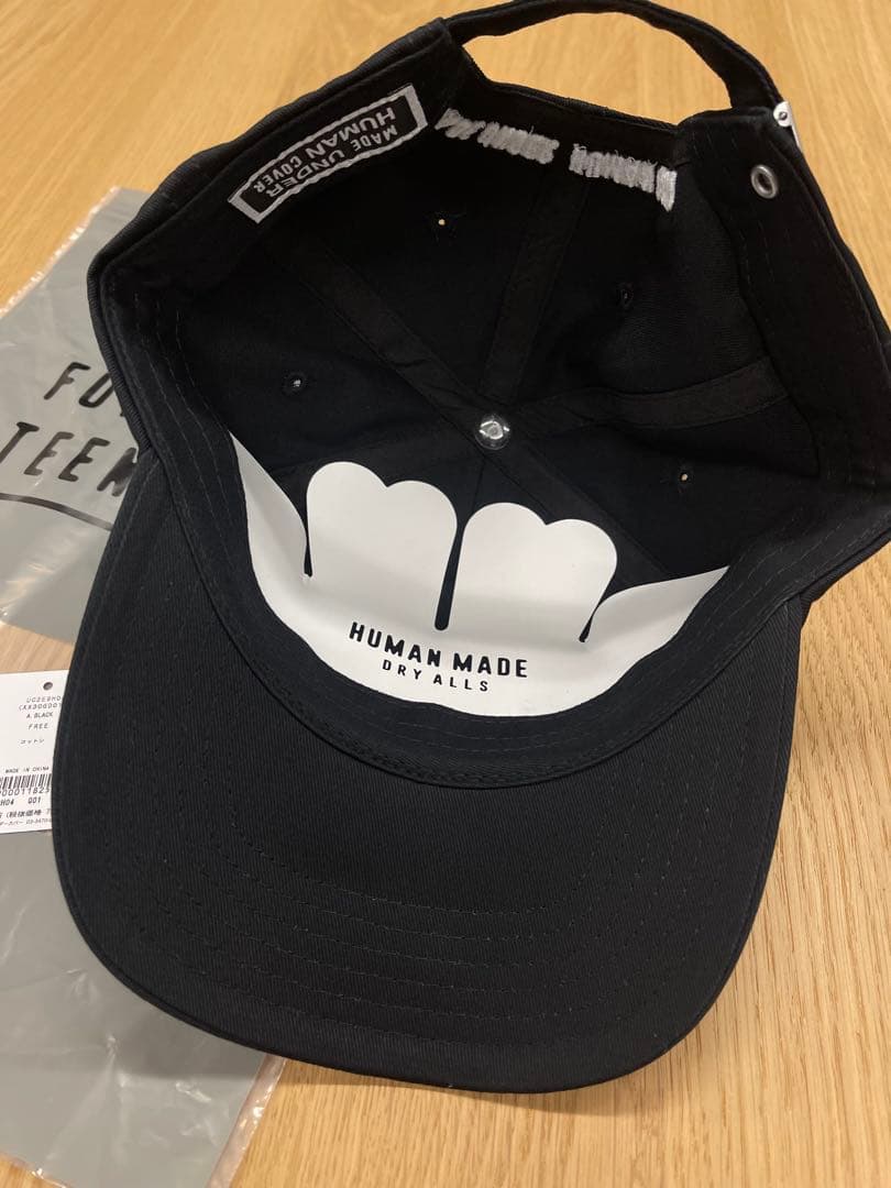 HUMAN MADE UNDERCOVER 6Panel コラボキャップ 黒 - メルカリ