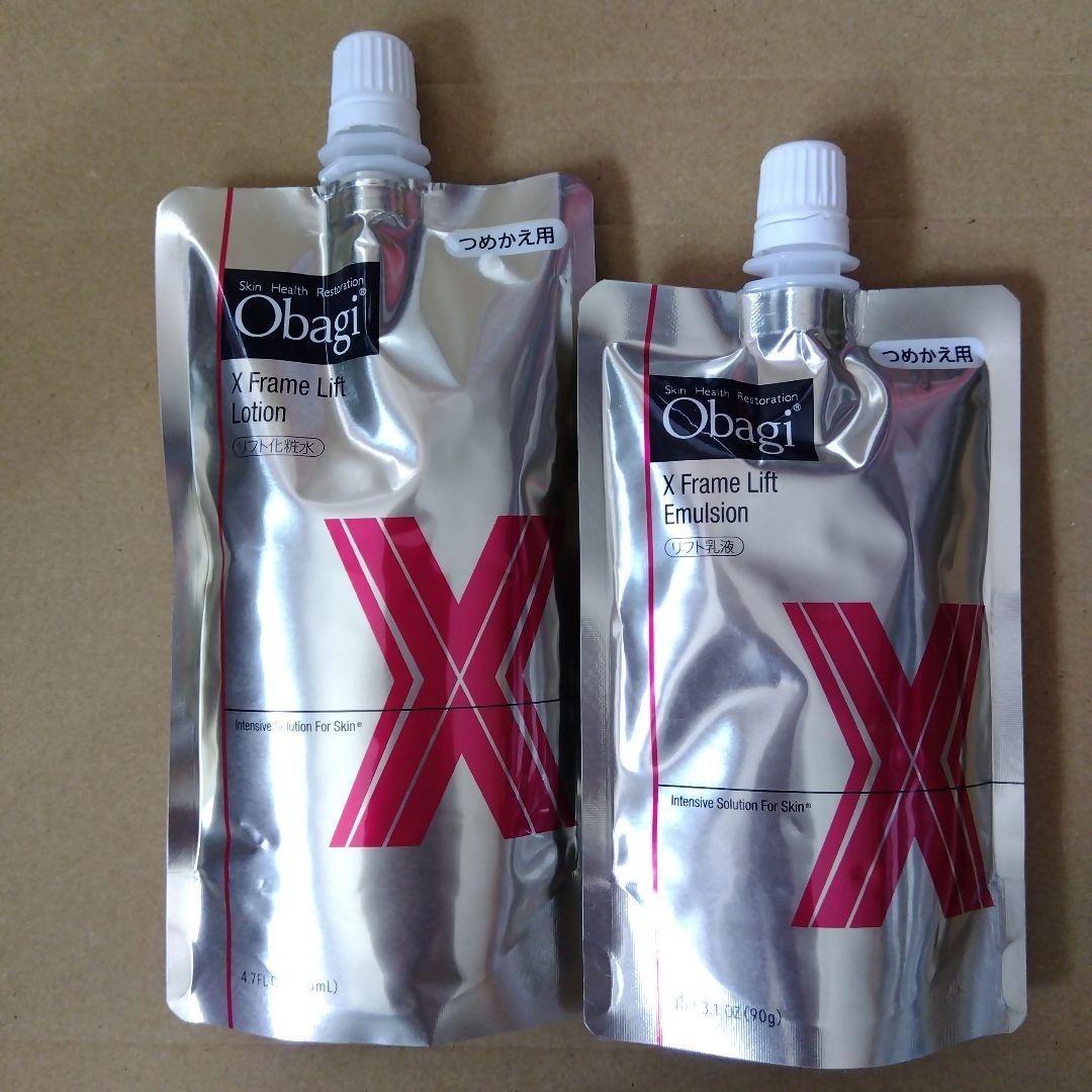 オバジX フレームリフトローション オバジX フレームリフトエマルジョン 各1本