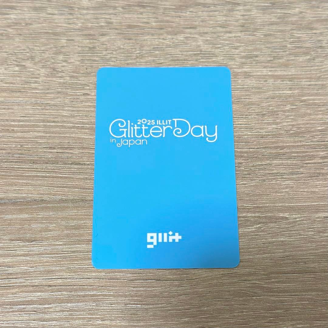 ILLIT モカ GLITTER DAY 会場限定 FC トレカ - メルカリ