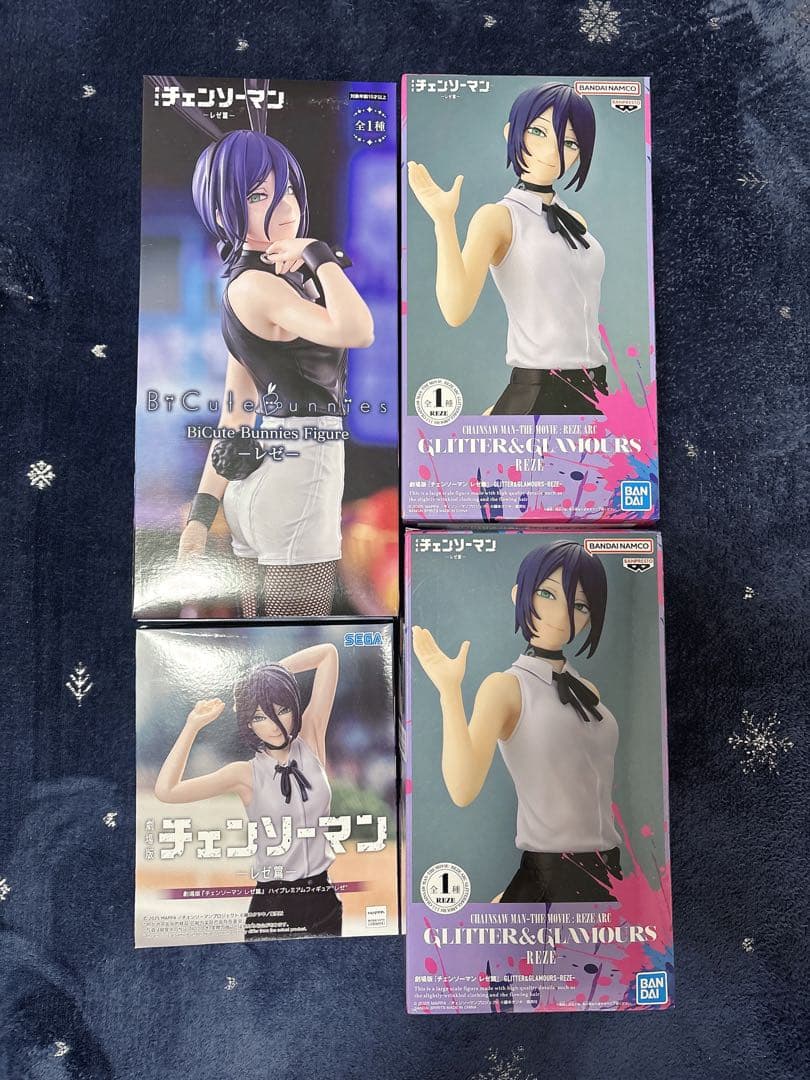 劇場版 チェンソーマン レゼ篇 レゼフィギュア 4種セット