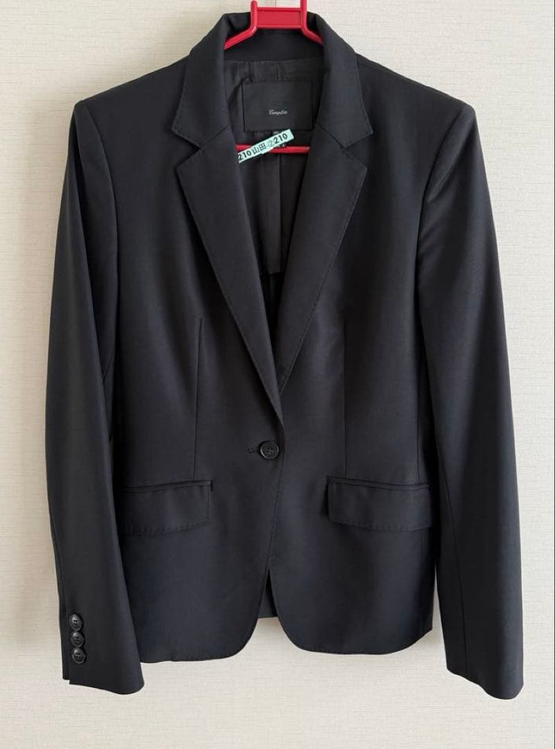 icbレディース パンツスーツ 黒