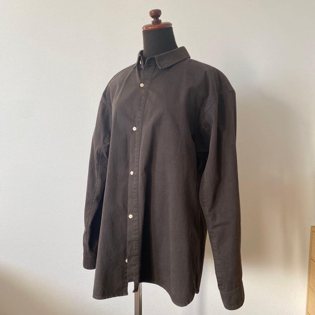 【最終価格】ポスタルコ　フリーアームシャツ 01 ウェザークロス