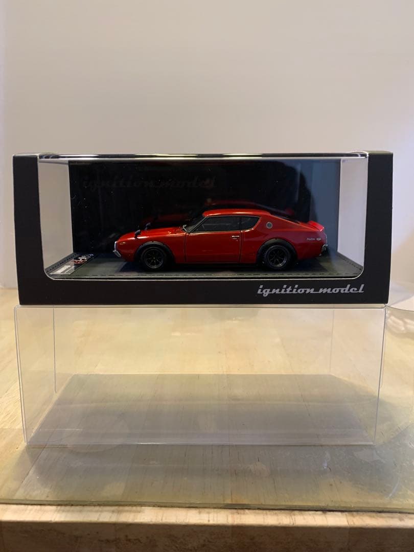 イグニッションモデル　1/43 スカイライン GT-R KPGC110 レッド