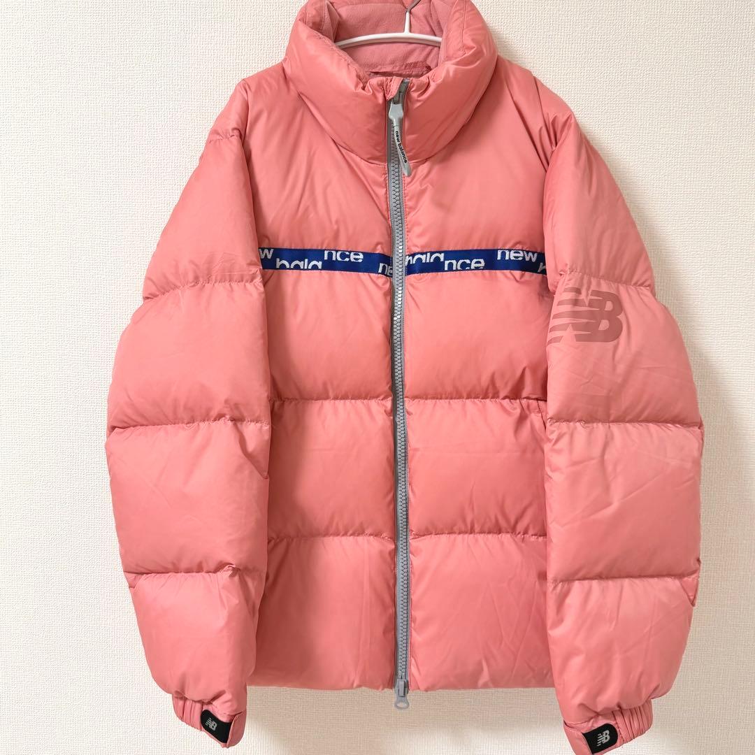 【美品】ニューバランス ダウンジャケット IU ピンクNew balance 韓国購入品】New Balance ピンク ダウンコート 100cm - メルカリ