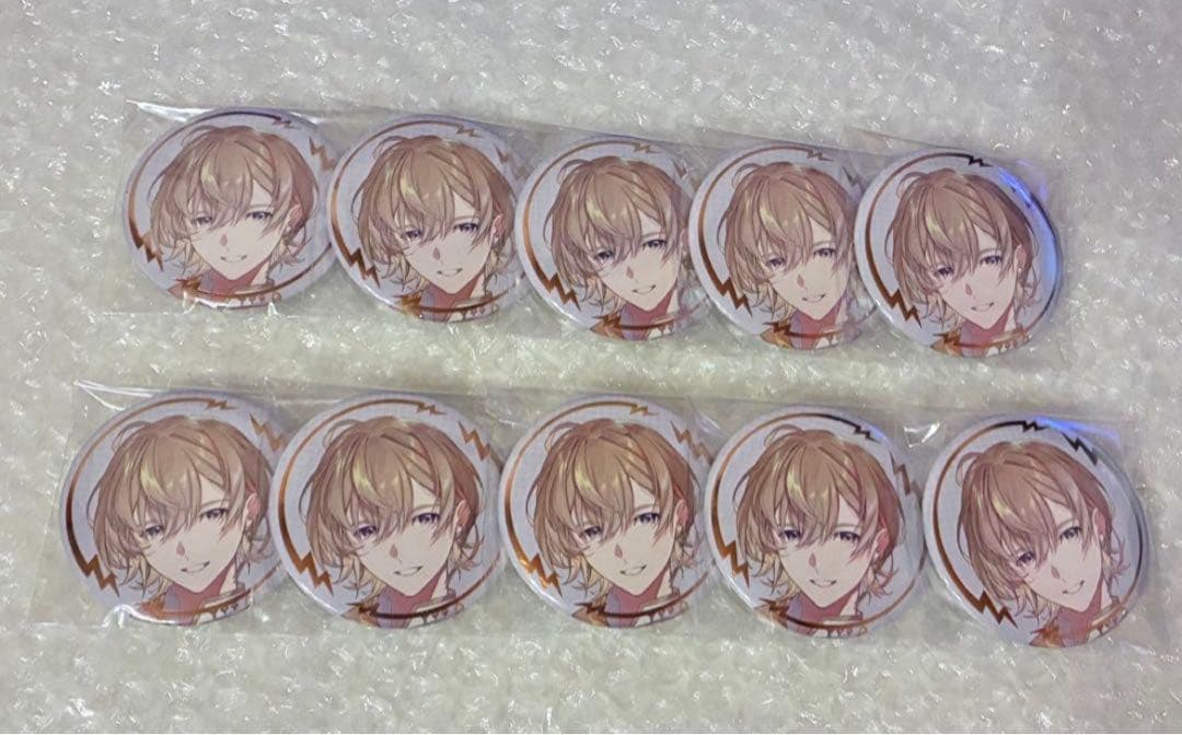 風楽奏斗 1st Anniversary 箔押し缶バッジ