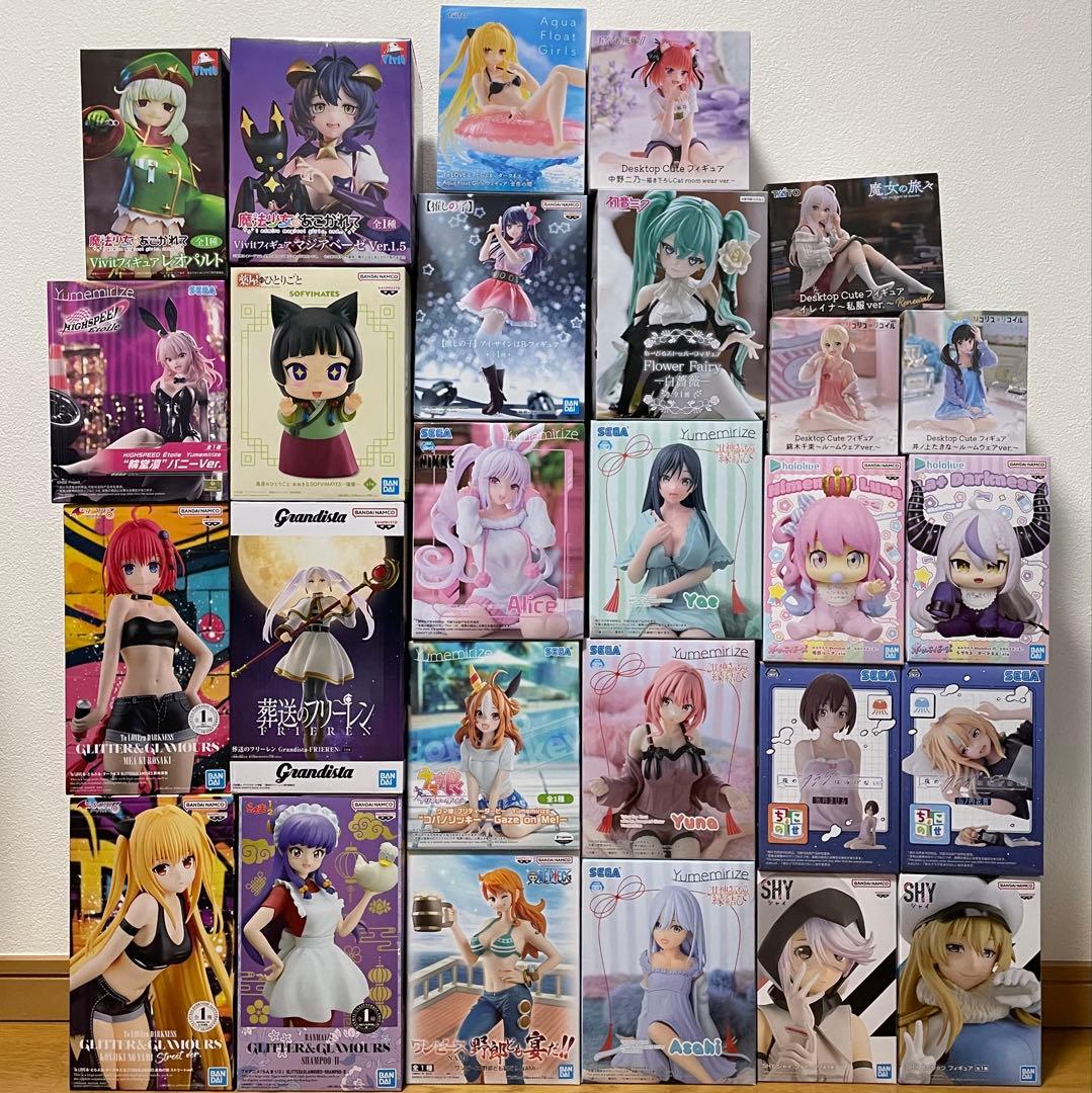 美少女プライズフィギュア　まとめ売り　27点セット