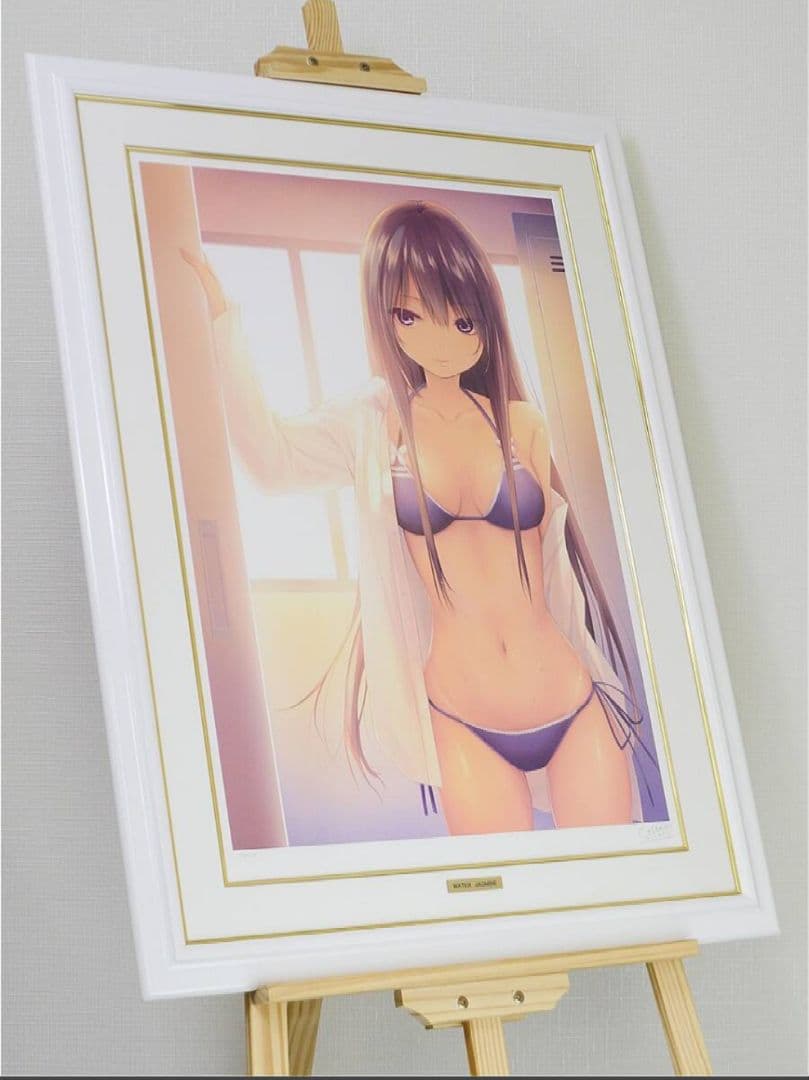 珈琲貴族 版画 WATER JASMINE 14/35 白峰莉花 アールビバン 珈琲貴族 版画 WATER JASMINE 14/35 白峰莉花 アールビバン 珈琲貴族