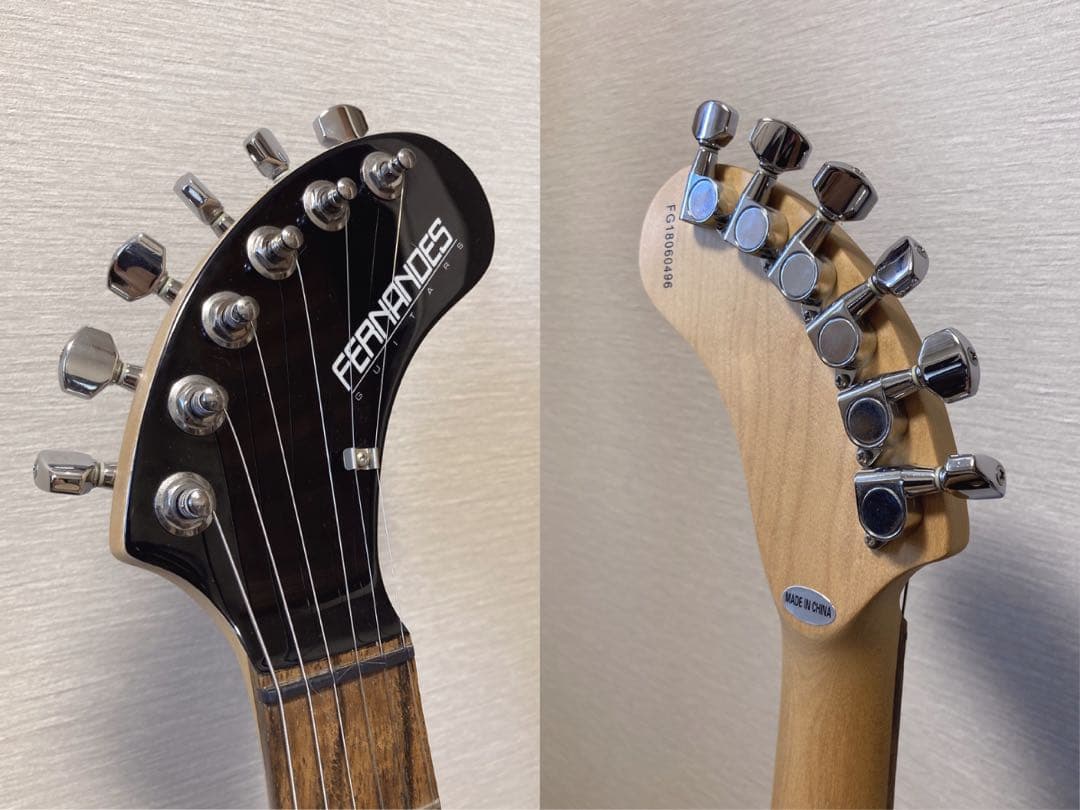 ほぼ新品 FERNANDES ZO-3 黒 ブラック イヤホンジャック付き - メルカリ