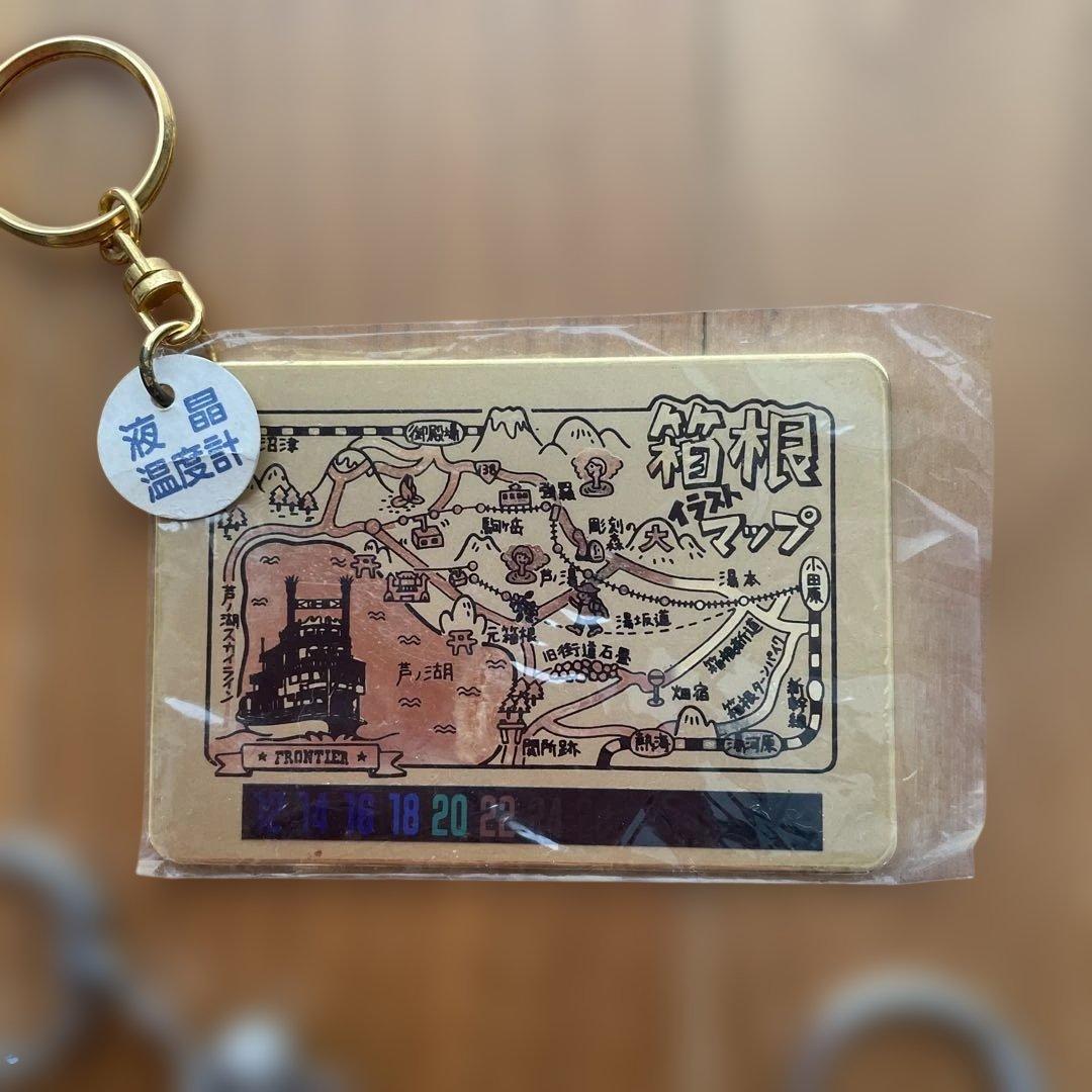 ご当地キーホルダー まとめ売り 液晶温度計 奈良 富士山 平成レトロ