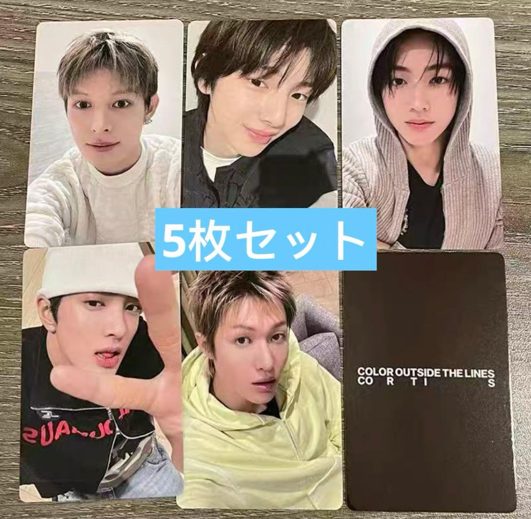 CORTIS 1st 中国一直娱yizhiyuラキドロ限定 トレカ 5枚セット