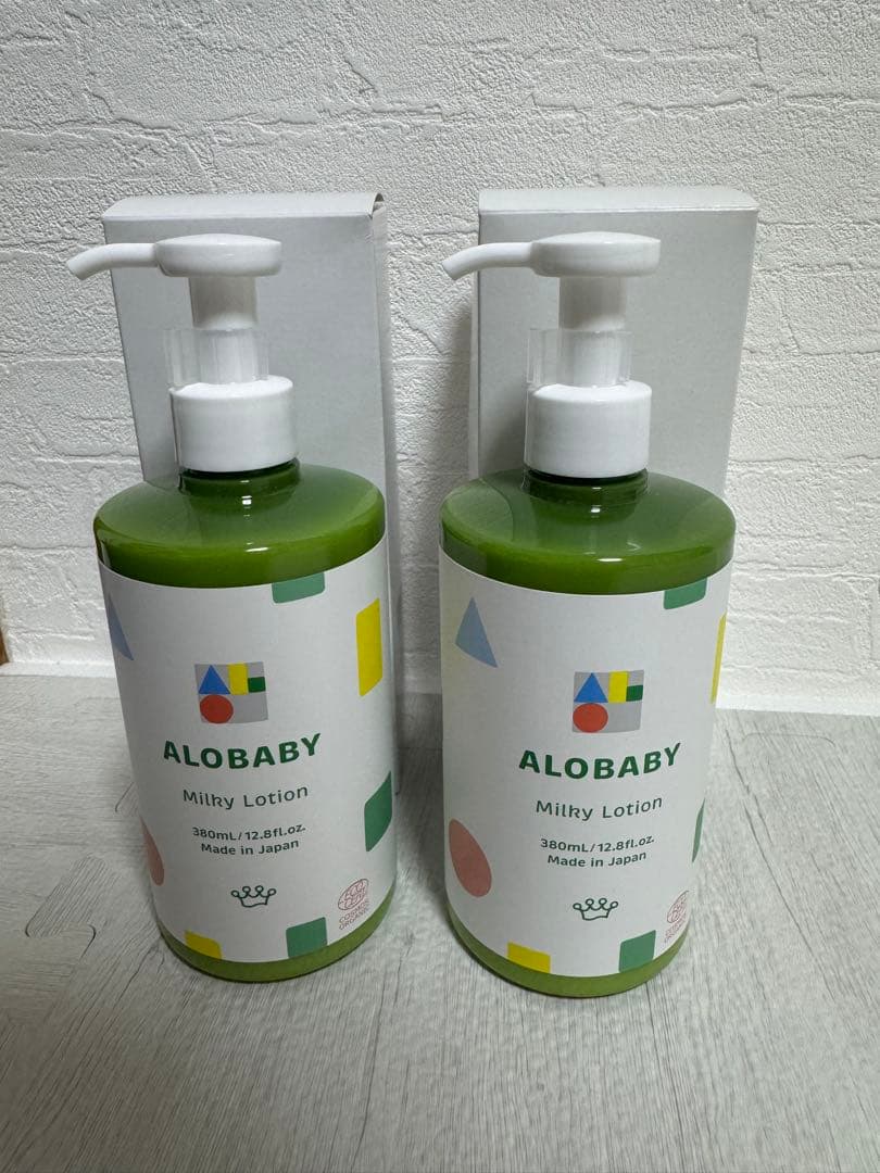 ALOBABY ミルクローション 380ml 2本セット