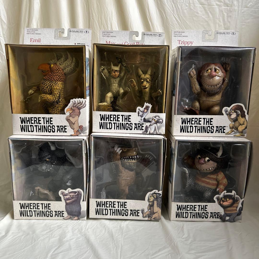 かいじゅうたちのいるところ　フィギュア　McFARLANE TOYS Amazon | 速 かいじゅうたちのいるところ モーリスセンダック