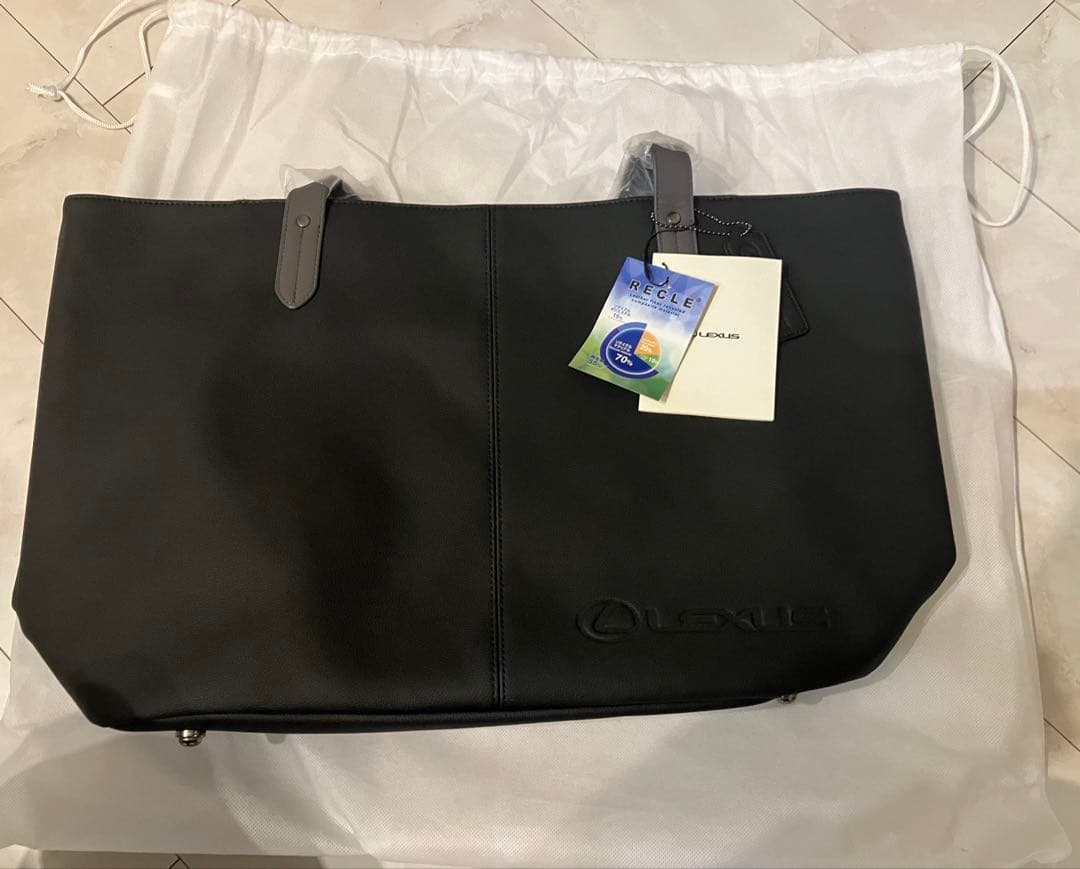 高尾　Lexus ブラック トートバッグ 新デザイン