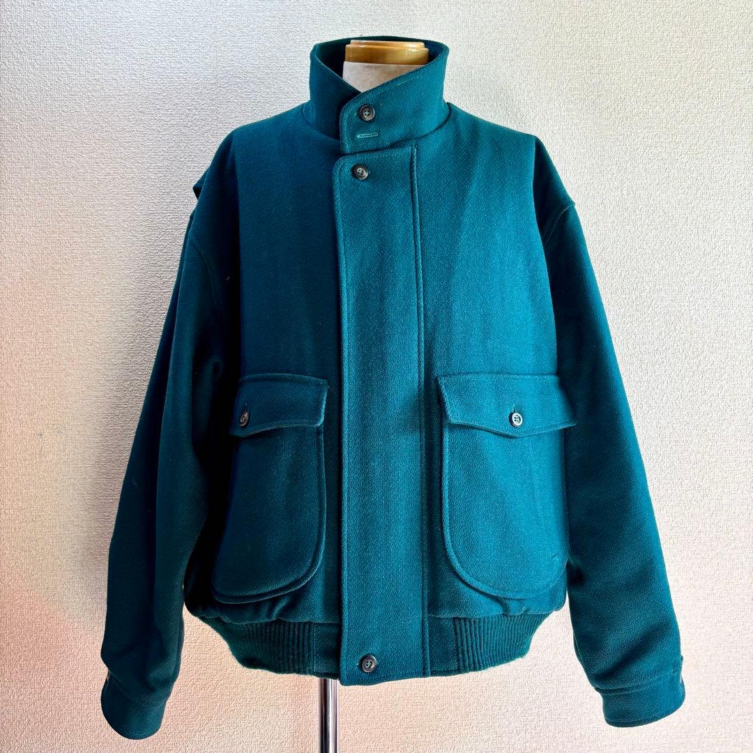 70s希少カラー ペンドルトン ウールジャケット XL グリーン系 シンサレート