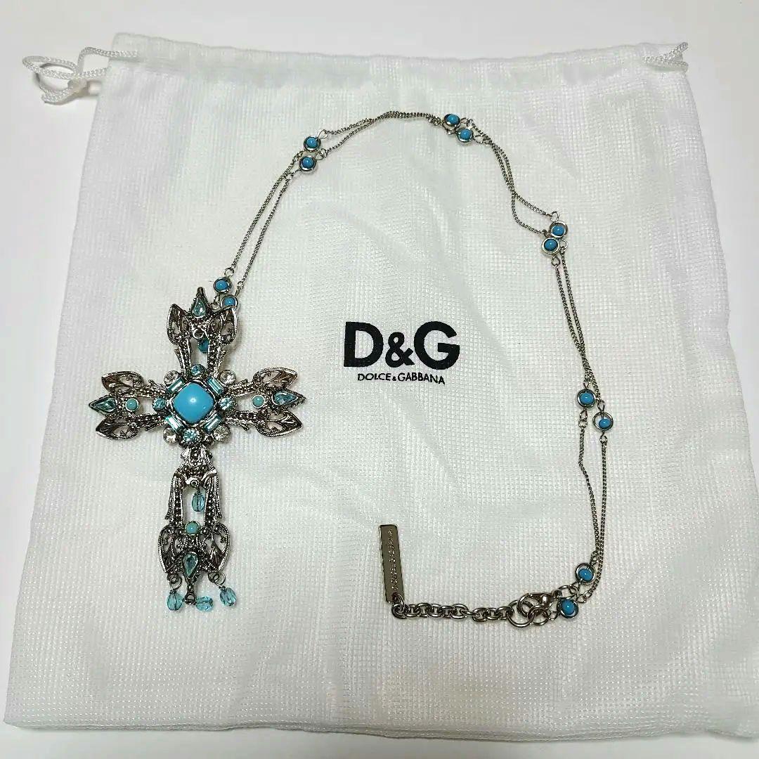 DOLCE&GABBANA ドルチェ&ガッバーナ ロザリオ ネックレス クロス