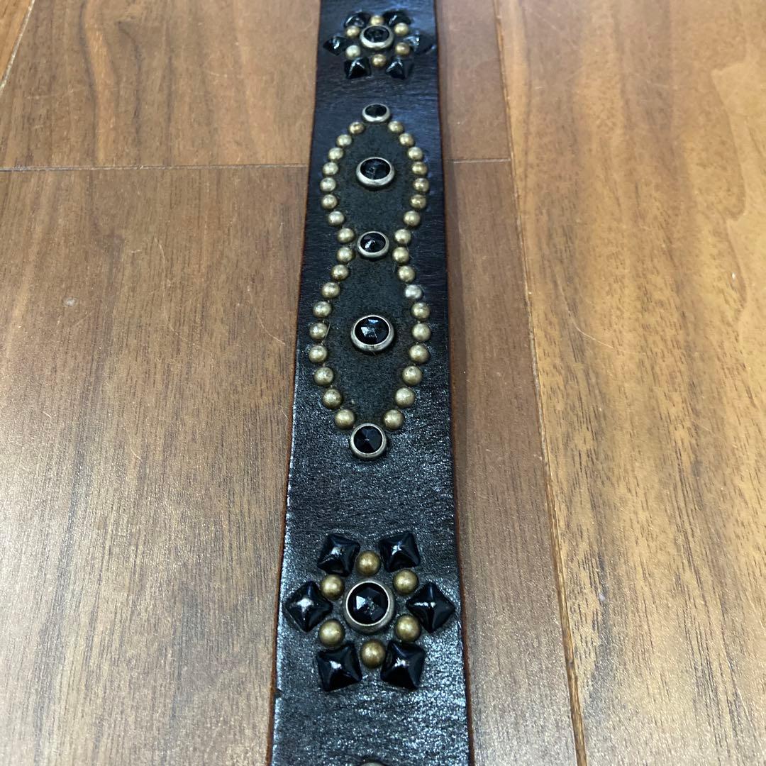 希少初期 HTC オーバーレイピーナッツ 黒スエード×ブラックストーン 34