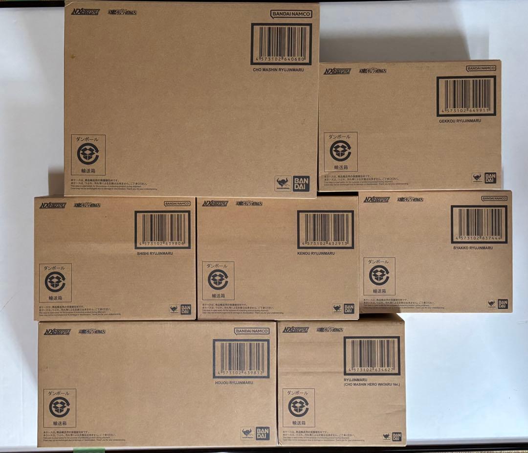 超魔神英雄伝ワタル 全7種セット　ネクスエッジスタイル　未開封品 NXEDGE STYLE (ネクスエッジ スタイル) 龍神丸(超魔神英雄伝ワタル Ver