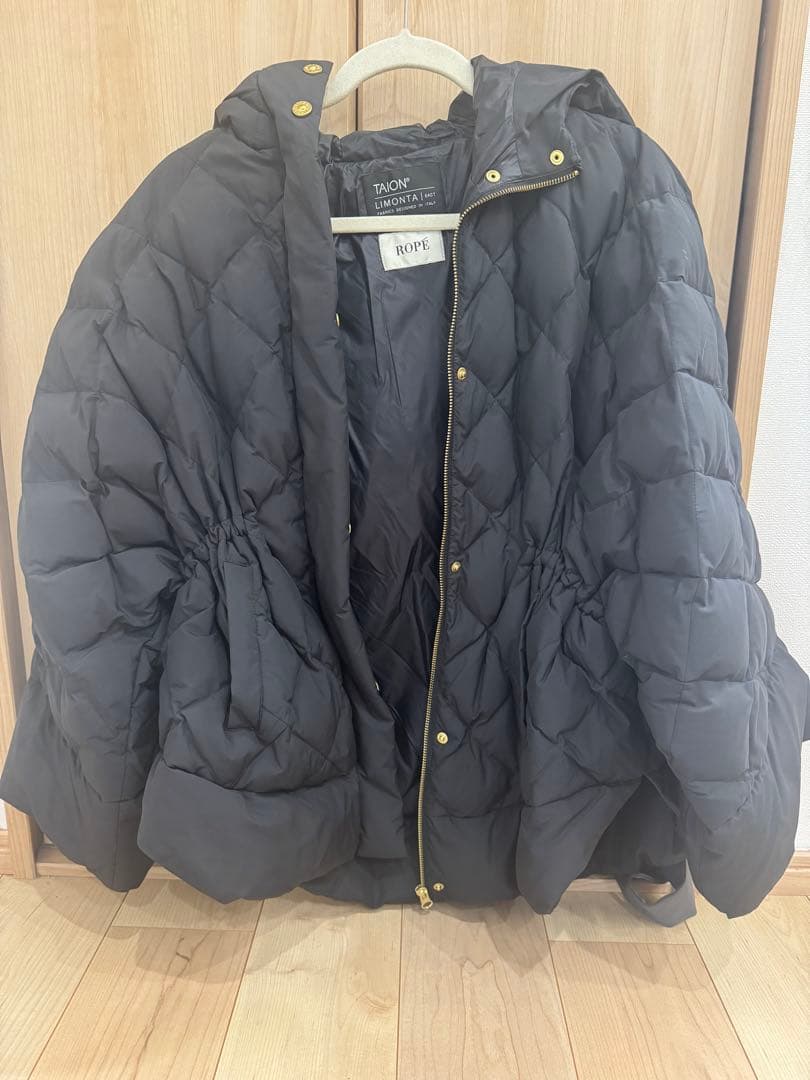 POPE × TAION ポンチョ　ダウン