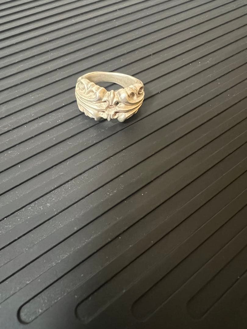 シルバー フローラルモチーフ リング