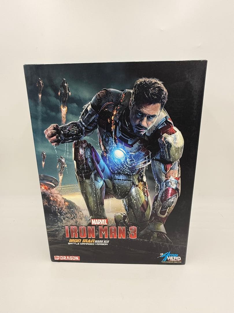 ◆新品 ドラゴン 1/9 3 アイアンマン Mk.42 バトルダメージ