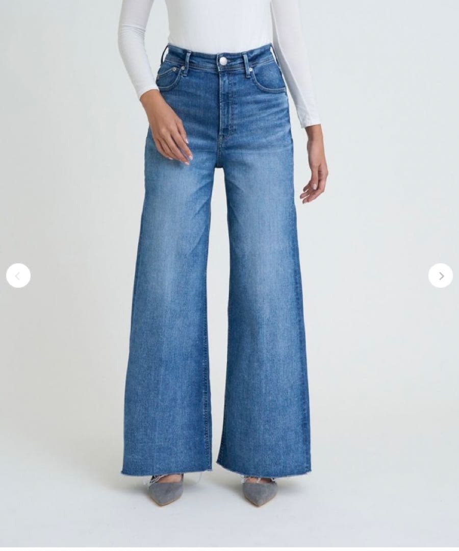 ヤヌーク　ワイドフレア24 楽天市場】ヤヌーク YANUK ワイドフレア デニム パンツ Wide Flare