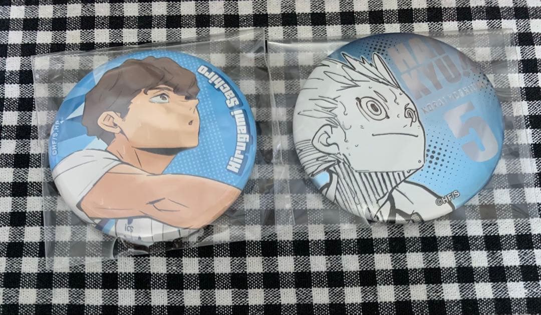 ハイキュー 缶バッジ 星海光来 昼神幸郎 - メルカリ