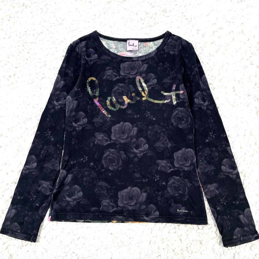 Paul Smith 花柄 カットソー 長袖Tシャツ ボタニカル柄 M フラワー