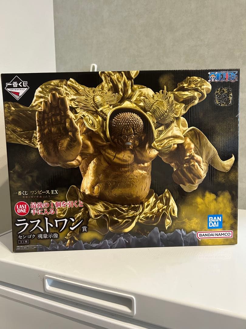 一番くじ ラストワン センゴク フィギュア 一番くじ ワンピース EX 悪魔を宿す者達 ラストワン賞 センゴク