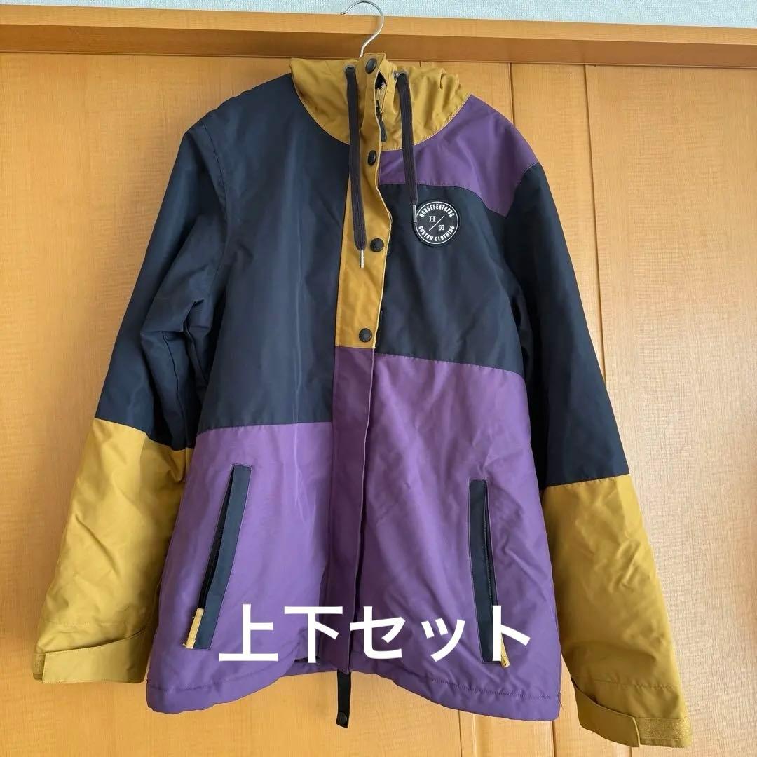 スキー　スノーボードウェア レディース　上下セット