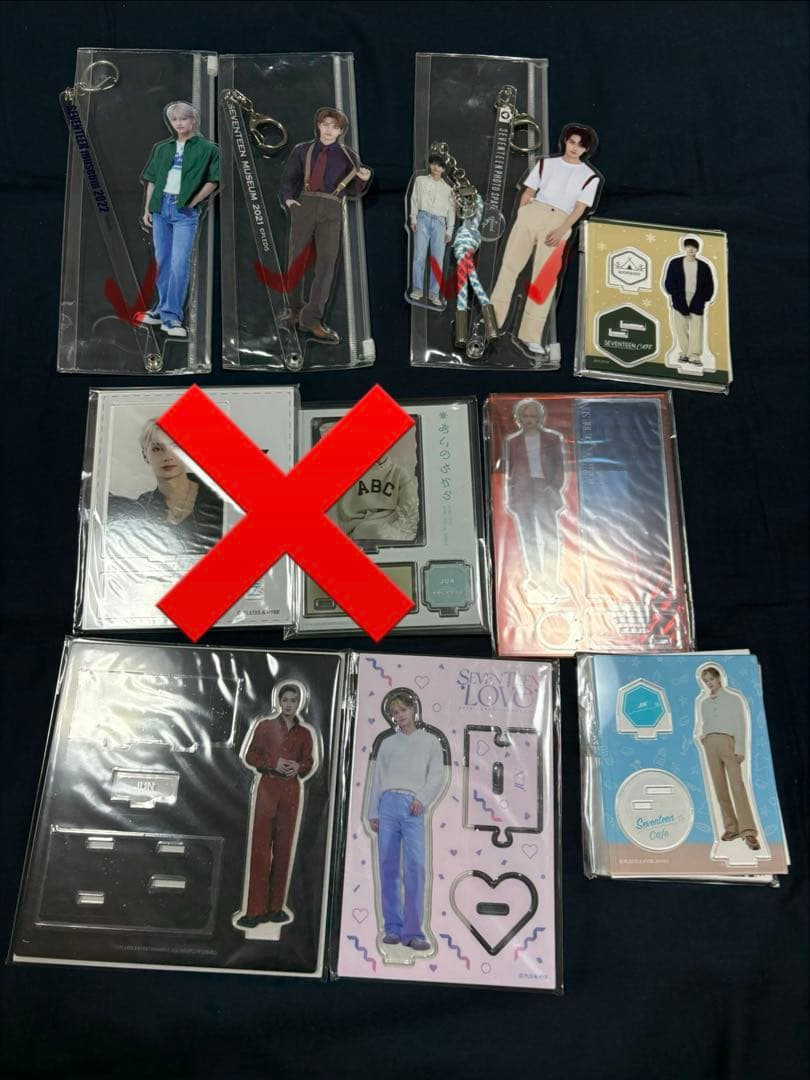SEVENTEEN アクスタ トレカ キーホルダー 29点まとめ売りセット - メルカリ