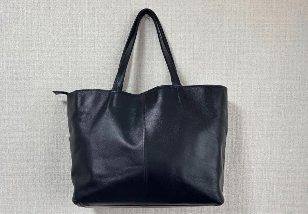 UNITED ARROWS トートバッグ ネイビー（限りなく黒に近い）