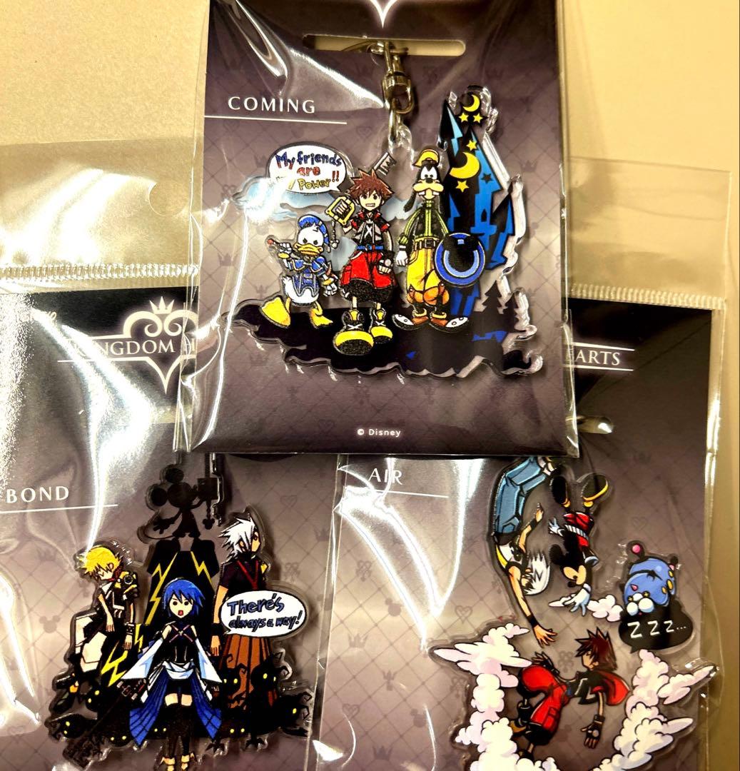 キングダムハーツ ロフト アクリルキーホルダー 3種類セット