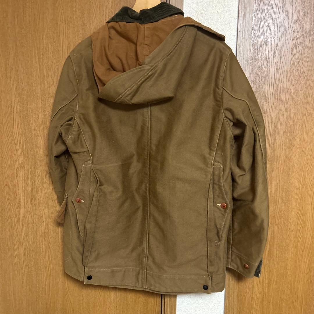 FREEWHEELERS ハンティングコート KHAKI 40 モールスキン