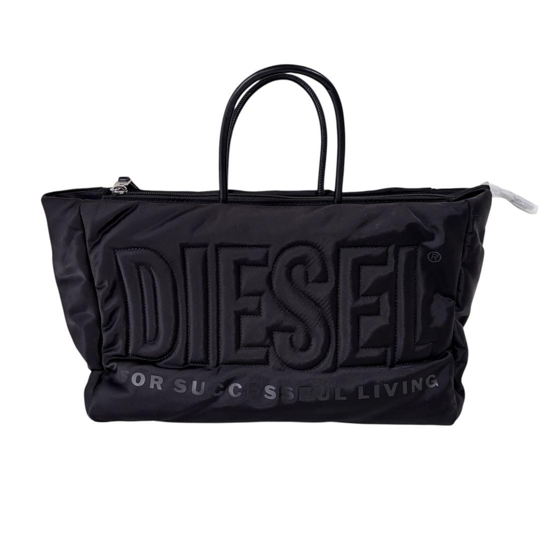 DIESEL ディーゼル トートバッグ ショルダーバッグ ブラック 未使用 美品