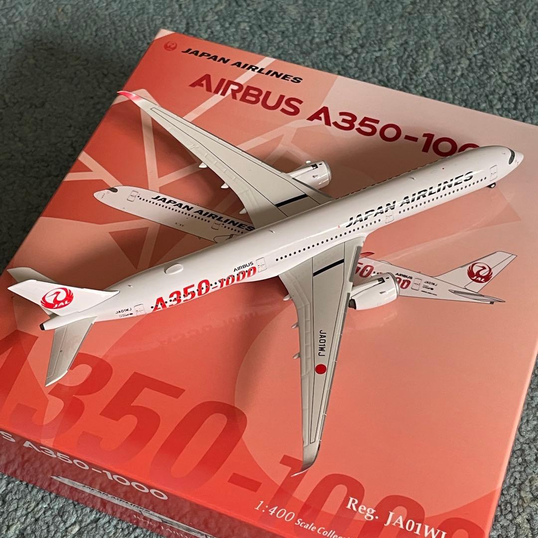 訳あり JAL A350-1000 日本航空 エアバス JA01WJ 1:400 - メルカリ