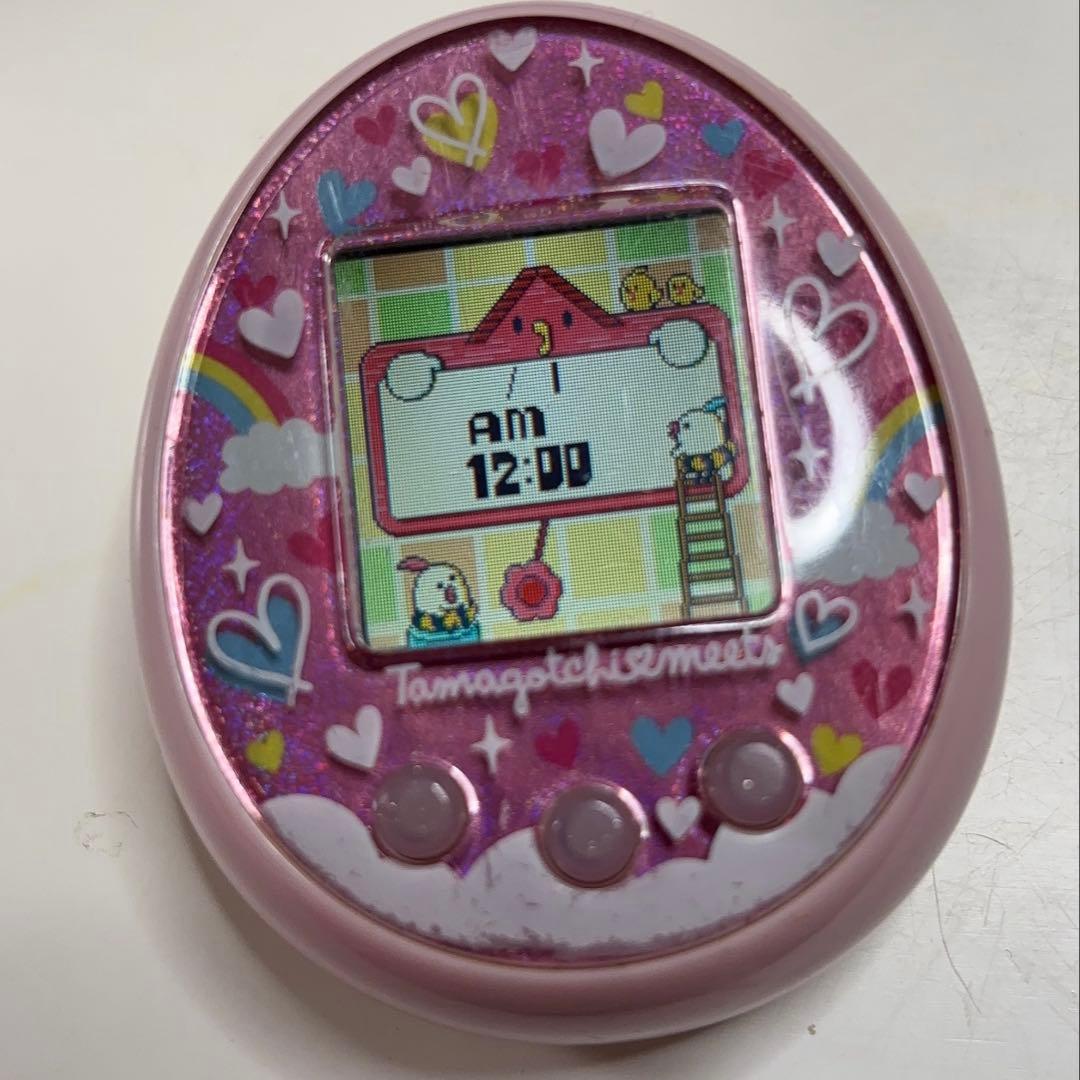 ※背面カバーなし　たまごっちミーツ　メルヘン　ピンク