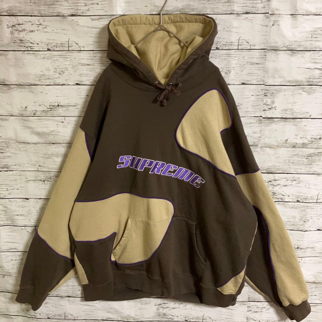 supreme シュプリーム パーカー ビッグSロゴ希少入手困難 - メルカリ