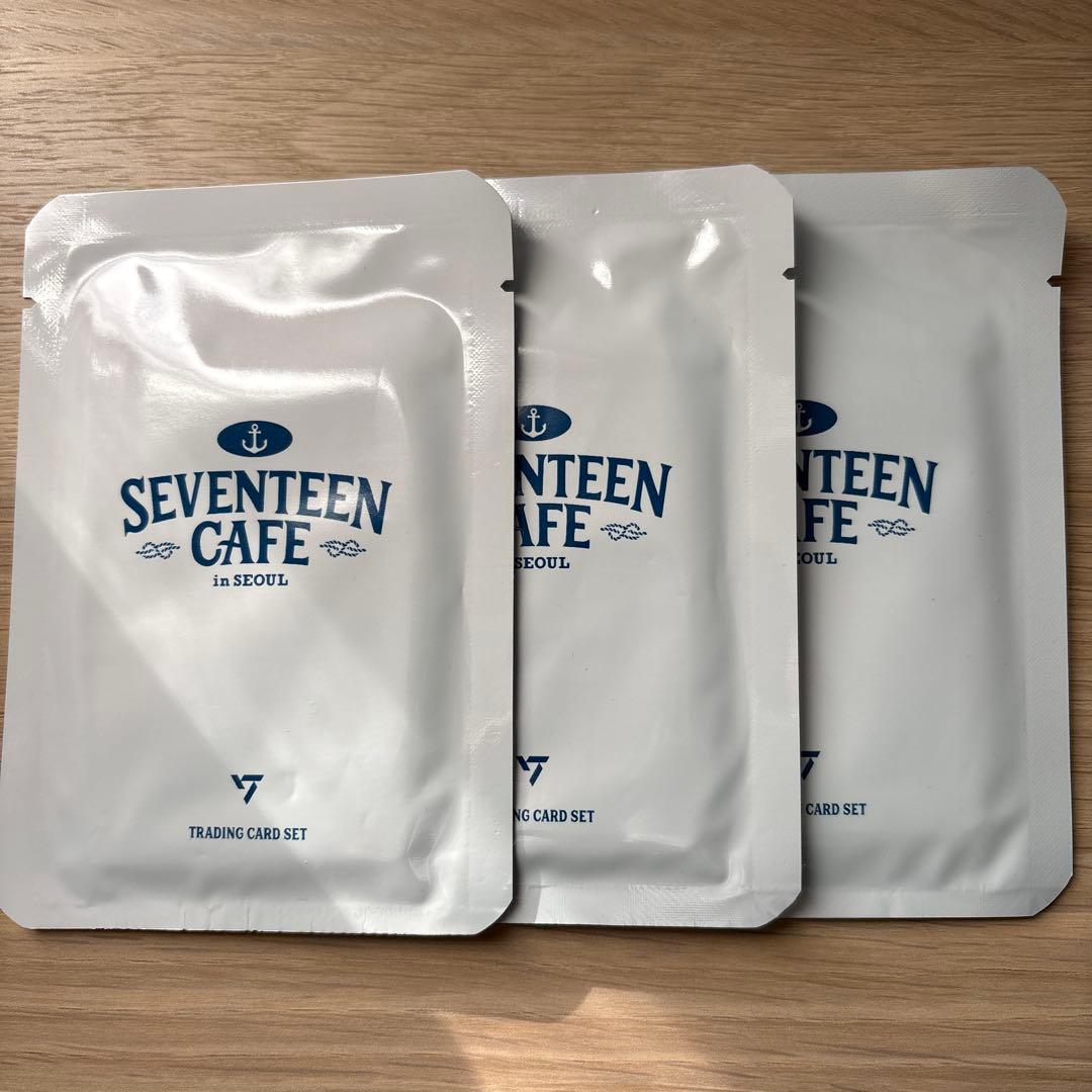 【新品未開封】 セブチ カフェ ソウル トレカ 3パック